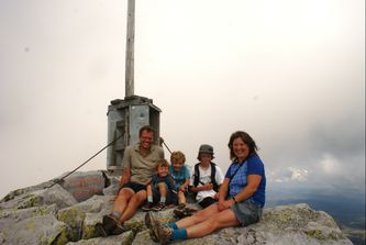 På Gaustad toppen